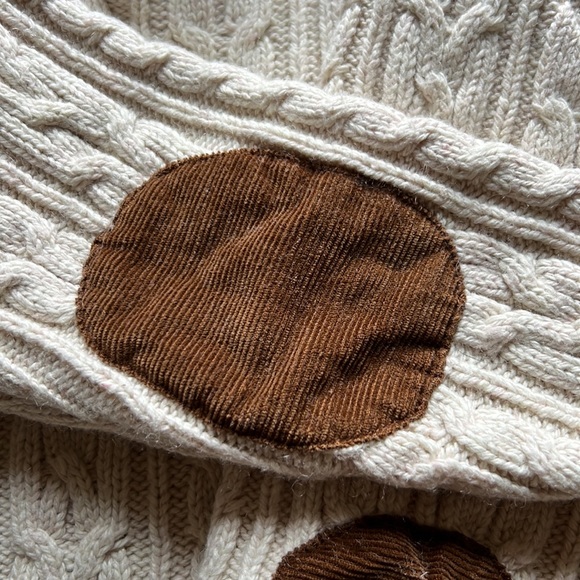 EGG New York Cable Knit Hooded Sweater Size 5 - Picture 4 of 16